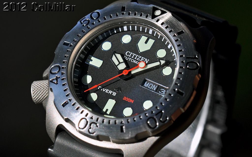 citizen titanium divers 200m